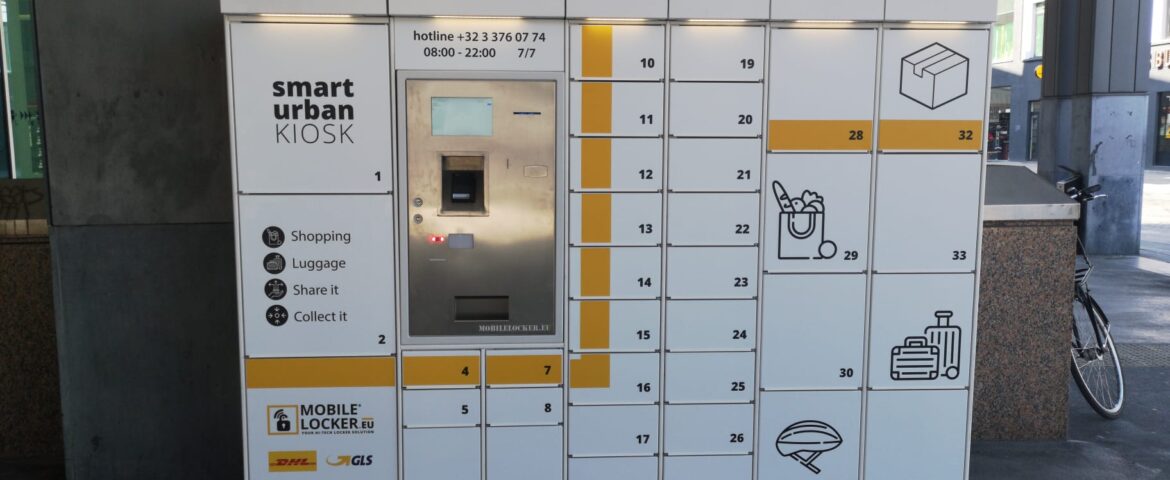 Lockers digitales electrónicos para edificios